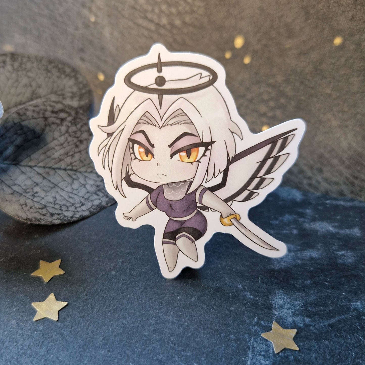 Chibi Lute - Hazbin Hotel | Sticker