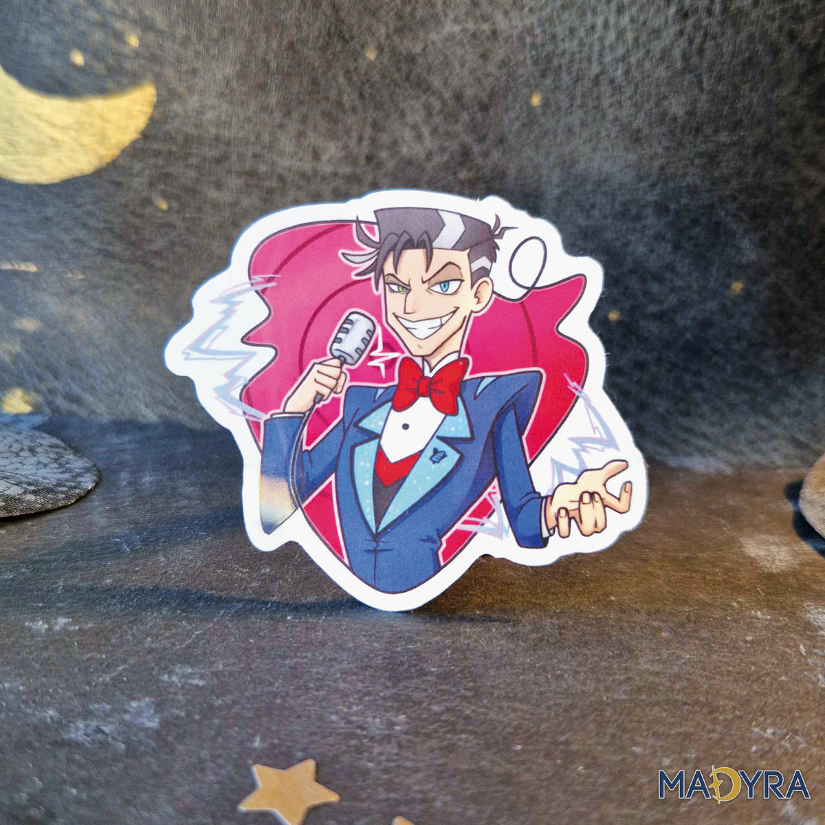Human Vox (Vincent) - Hazbin Hotel | Sticker