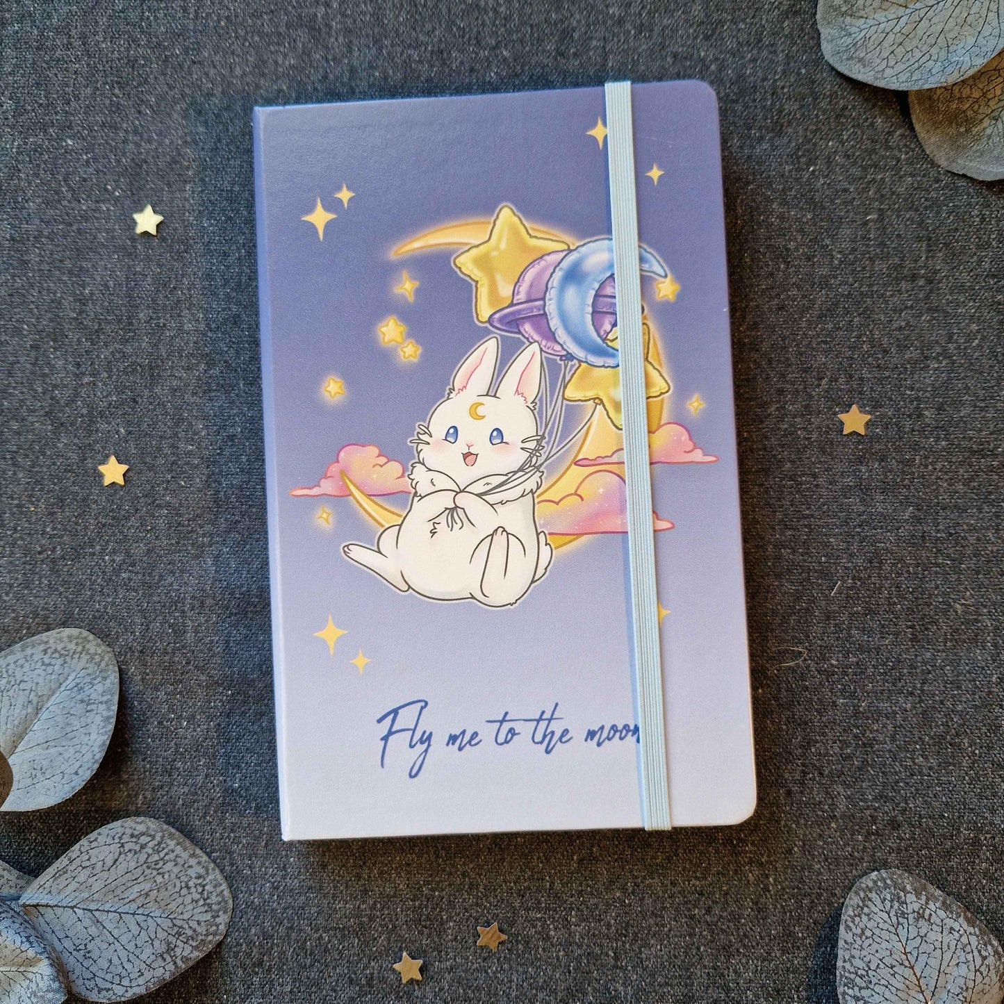 Yuki - Fly me to the Moon | Notizbuch
