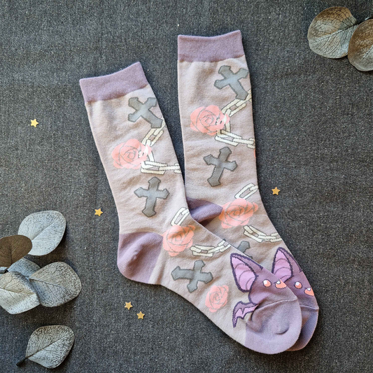 Fledermaus Socken