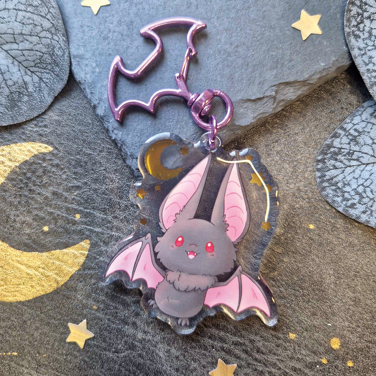 Little Bat - Goldfoil Print | Acrylcharm