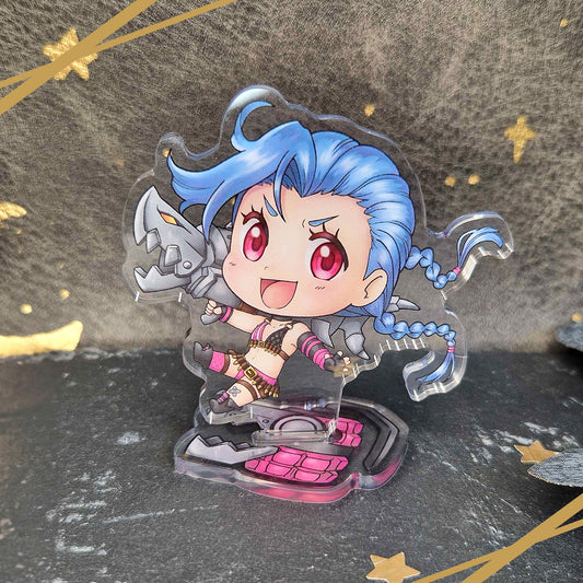 Chibi Jinx - League of Legends | Acrilyc Standee