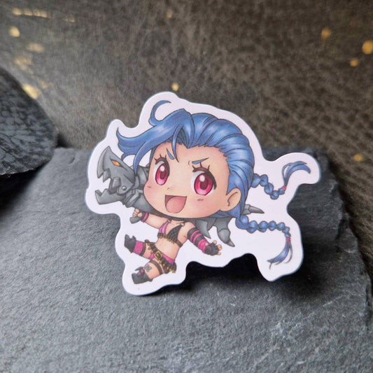 Chibi Jinx - League of Legends | Sticker