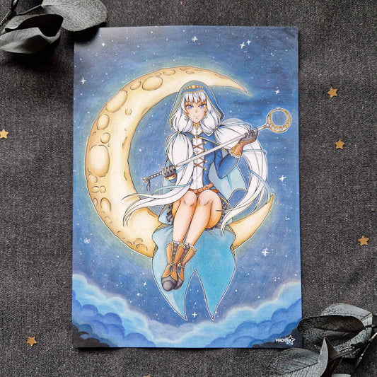 Goddess of the Moon Luna - OC Design | Print