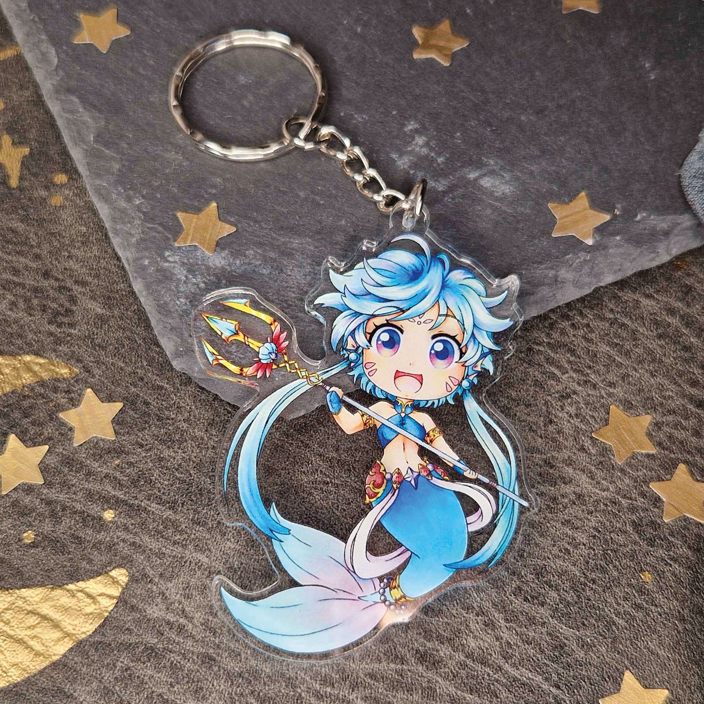 Chibi Mermaid Nera (Old OC Design) | Acrylcharm