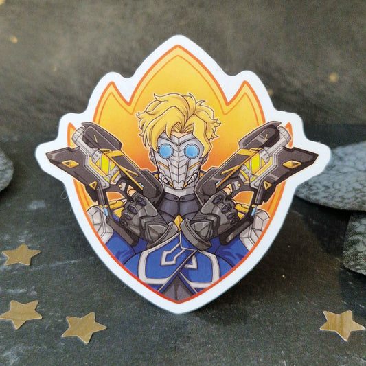 Star Lord Büste - Marvel Rivals | Sticker