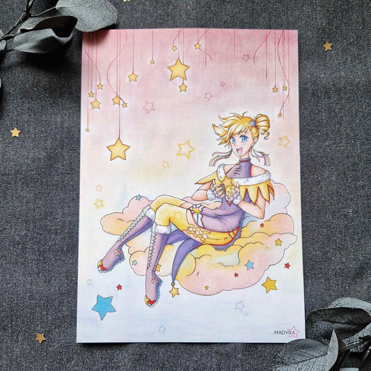 Goddess of the Stars Stella - OC Design | Print