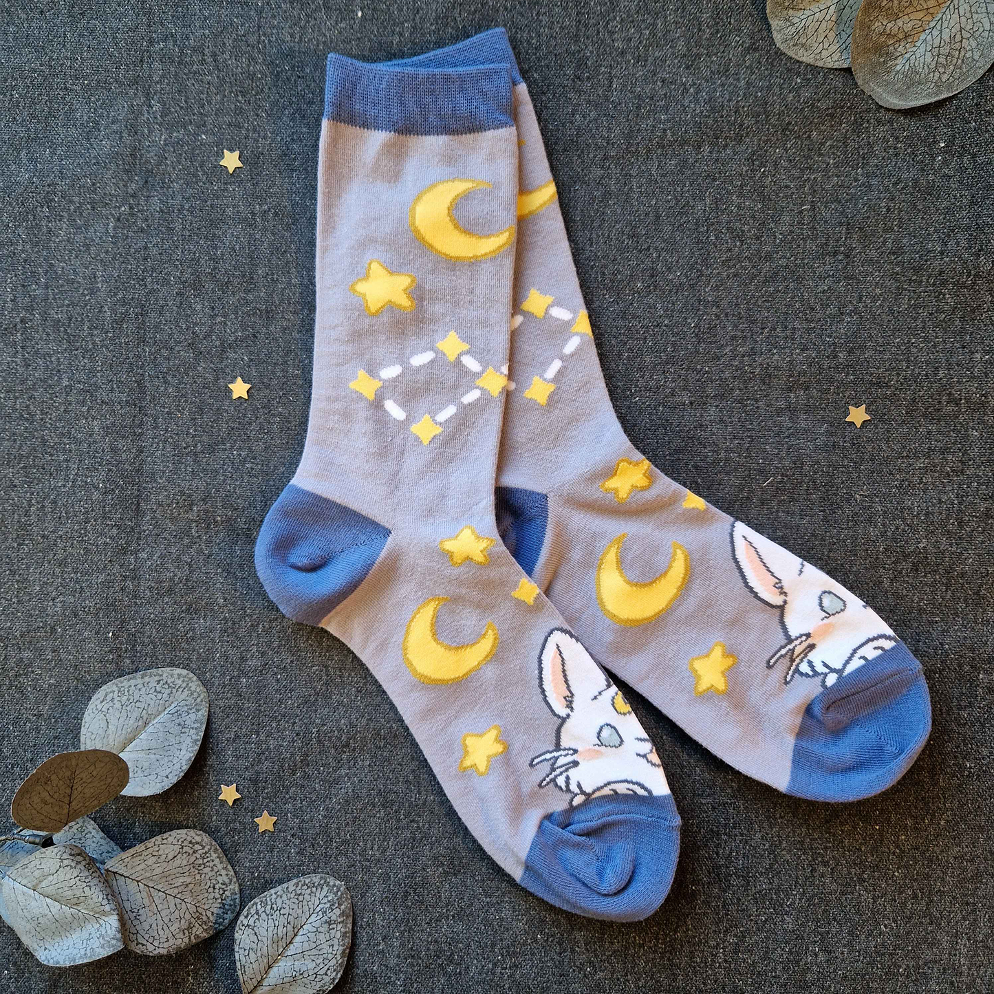 Stars and Moon - Yuki Socken
