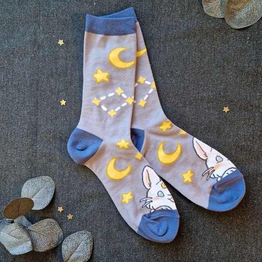 Stars and Moon - Yuki Socken
