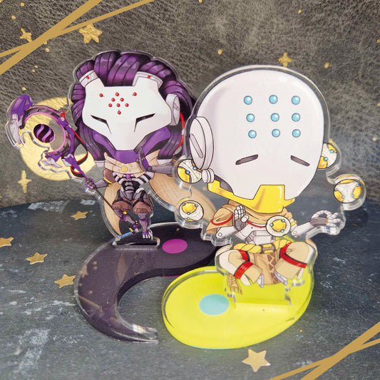 Ramattra & Zenyatta Duo Standee - Overwatch | Acrylic Standee